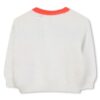 Cardigan con fiori e scritta love