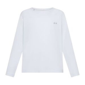 T-shirt maniche lunghe in cotone