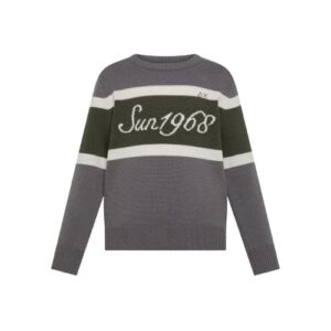 Maglione in lana e cashmere con logo