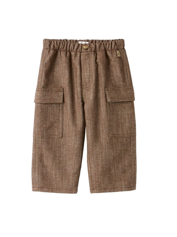 Pantalone cargo in misto cotone