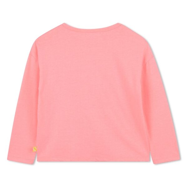 T-shirt manica lunga con stampa fosforescente