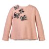 Completo in maglia con farfalle