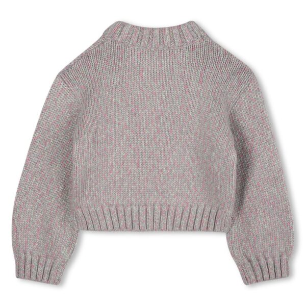 Maglione con tasche pailettees