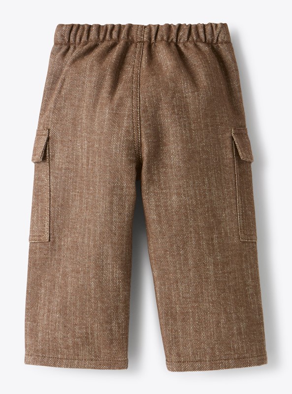 Pantalone cargo in misto cotone