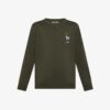 Maglione in misto lana con patch peanuts