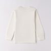 T-shirt manica lunga con stampa orso