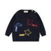 Completo maglioncino con matite e pantalone in velluto