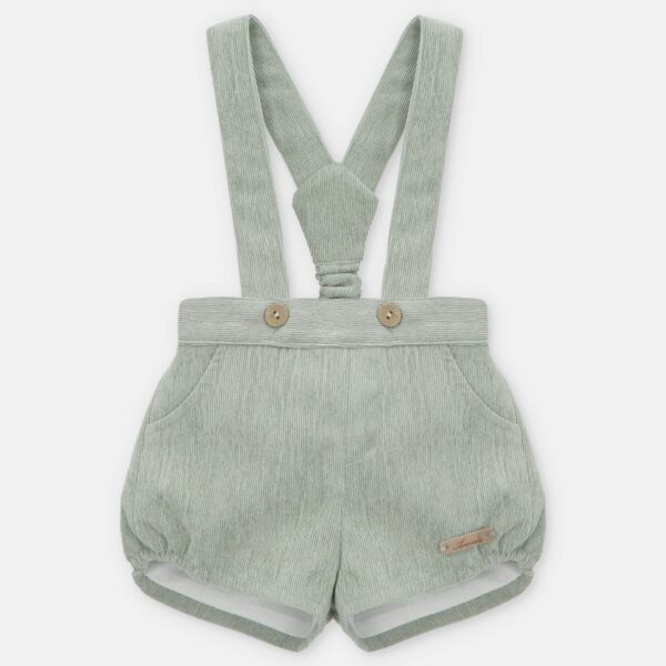 Salopette in velluto a costine