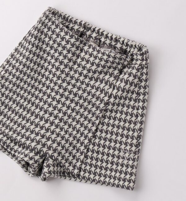 Gonna/short fantasia pied de poule