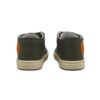 Sneaker primo passo in pelle con doppio velcro