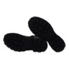 Stivale in eco pelle e gambale elasticizzato con zip