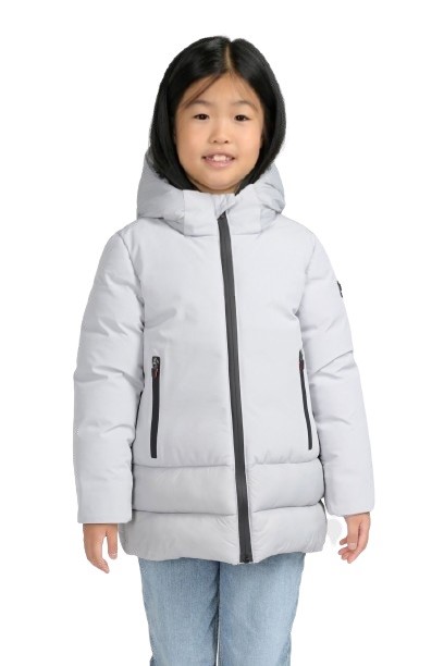 Giubbotto in tessuto tecnico con cappuccio