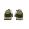 Sneaker in pelle e camoscio con lacci