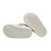 Sneaker primo passo in pelle con lacci