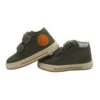Sneaker primo passo in pelle con doppio velcro