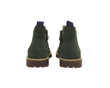 34403EDDC0FEAEAF2708C3B7EC584020_ Stivaletto in camoscio con elastico laterale e zip