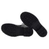 Stivale alto in pelle con zip