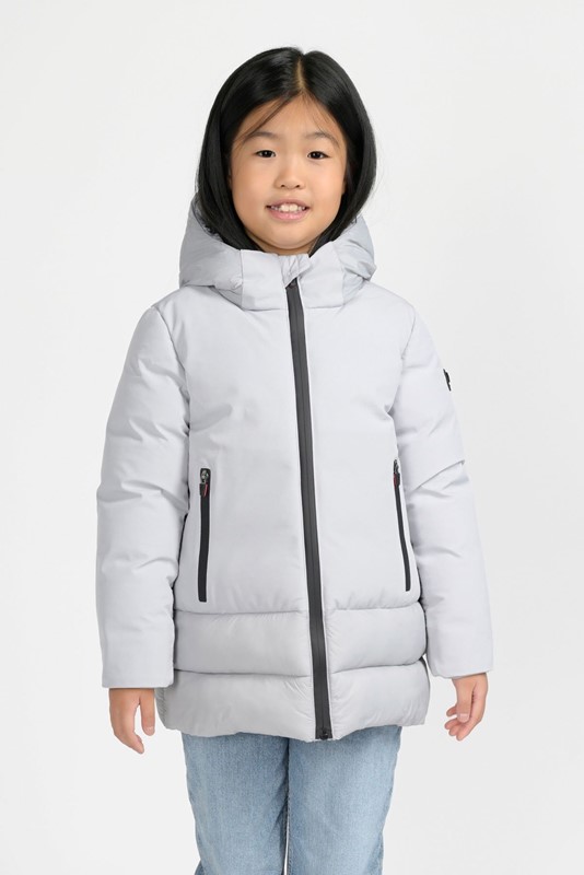 Giubbotto in tessuto tecnico con cappuccio