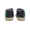 Sneaker primo passo in pelle con doppio velcro