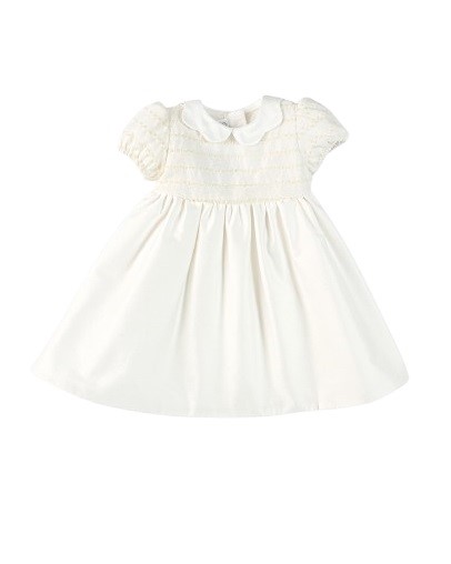 Vestito in velluto e plumets