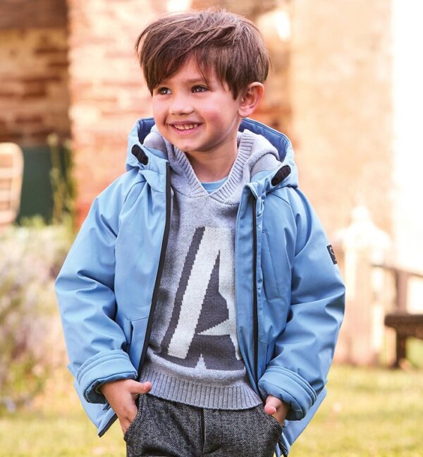 Giubbotto imbottito in tessuto tecnico