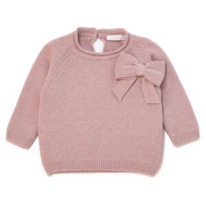 55F12F28A2D67CC05A69D722D6CD0157_ Maglione con fiocco