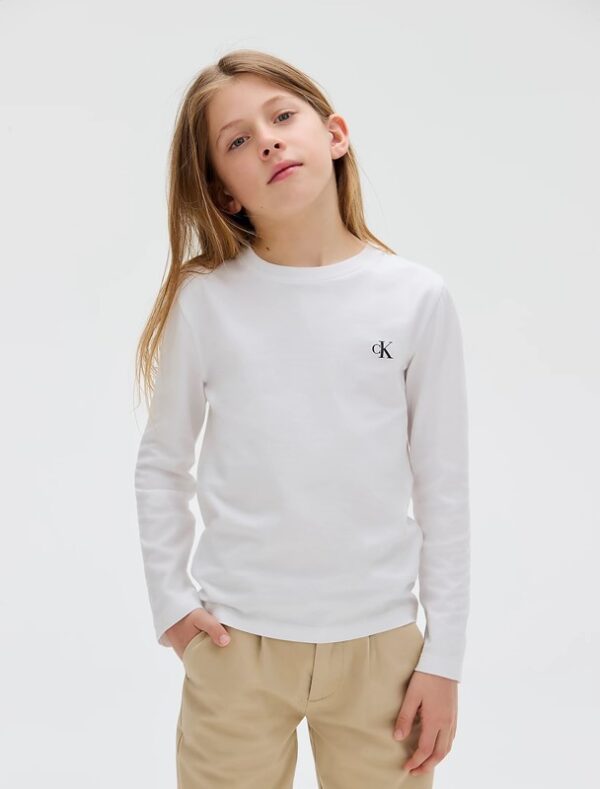 Pacchetto due t-shirt manica lunga con logo