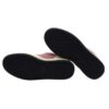 Sneaker in camoscio e glitter con lacci