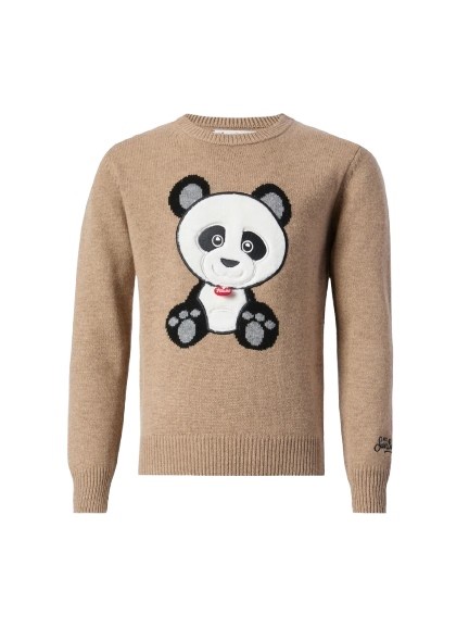 5DC93340B844A5B2003F7290DC799FBE_ Maglione con trudi panda