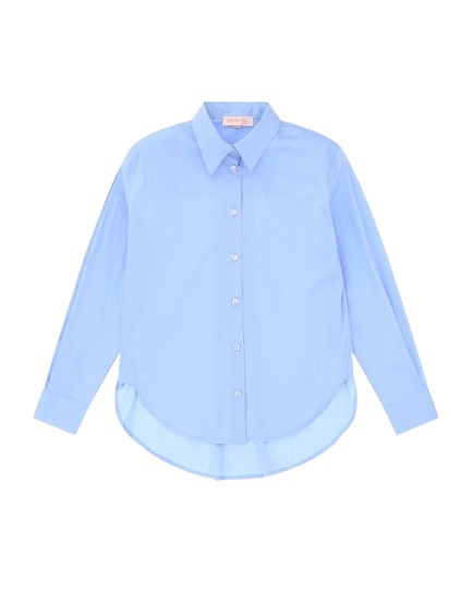 Camicia manica lunga con collo