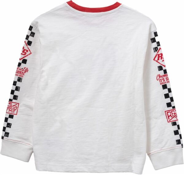 T-shirt manica lunga con logo