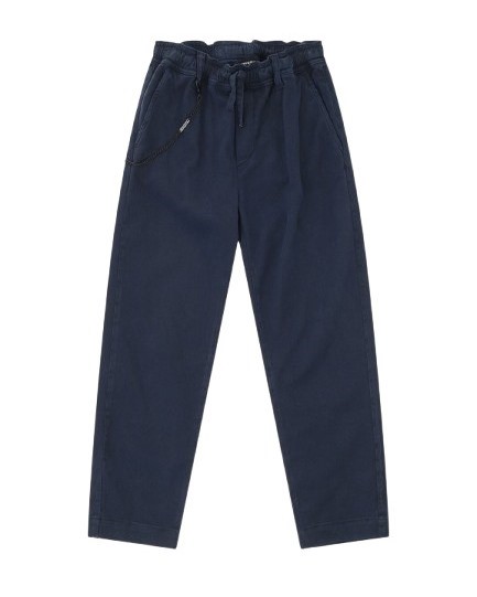 Pantalone con coulisse e catena