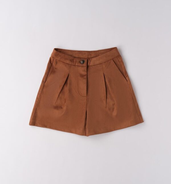 Short con pence e zip