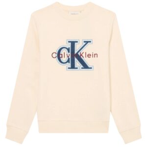 Felpa con ricamo logo