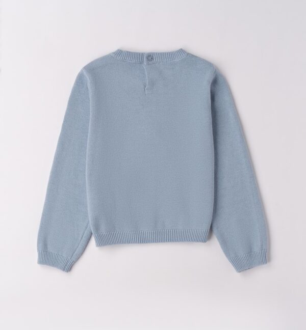 Maglione con coniglietto pied de poule