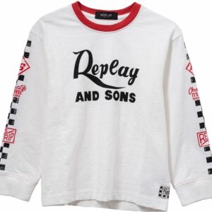 T-shirt manica lunga con logo