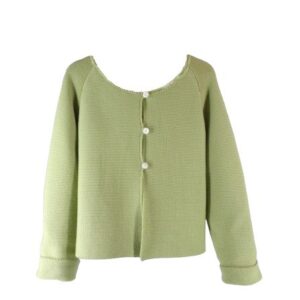 Cardigan lungo con bottoncini