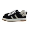 Sneaker in camoscio con lacci e zip