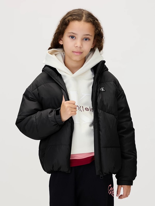 Giubbotto imbottito con cappuccio staccabile