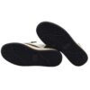 Sneaker in pelle e camoscio con doppio velcro