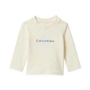 T-shirt manica lunga con stampa logo