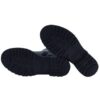 Stivaletto in pelle con anello laterale e zip