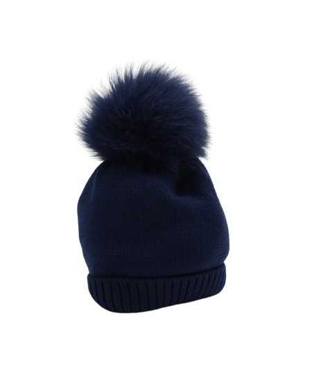 Cappello con pon pon