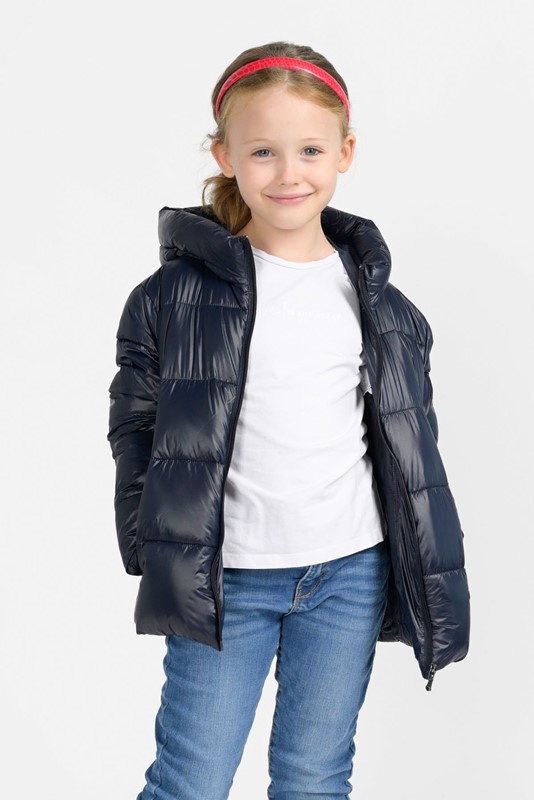 Giubbotto imbottito con cappuccio