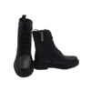 Anfibio in eco pelle con lacci e zip