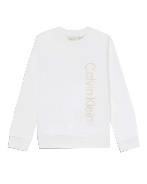 Felpa con logo laterale