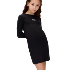 BE8CFC8A73E990A680523C5A651608E5_ Vestito in punto milano con logo