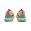 Sneaker in tessuto tecnico ed eco pelle con lacci elastici