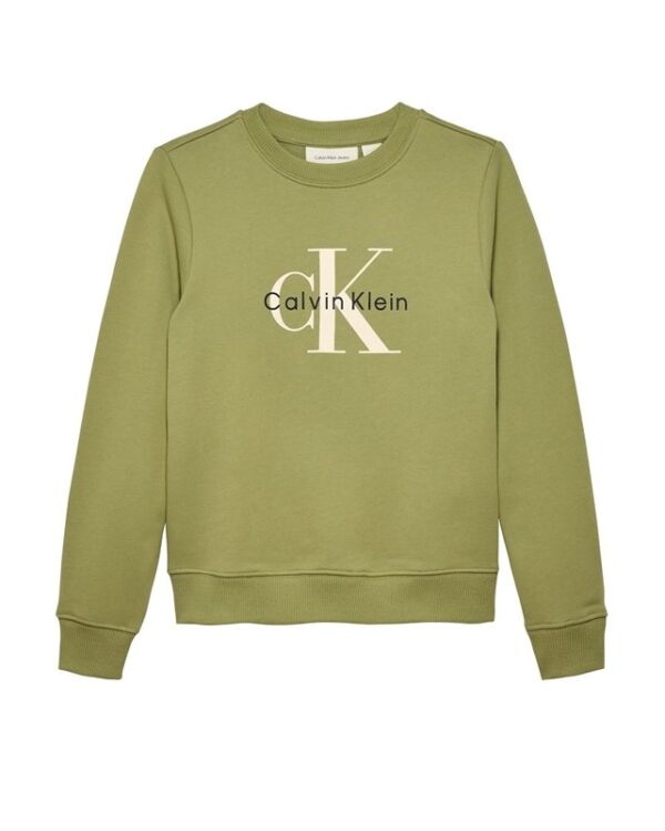 Felpa con stampa logo