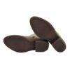 Stivale texano in eco pelle scamosciata con zip